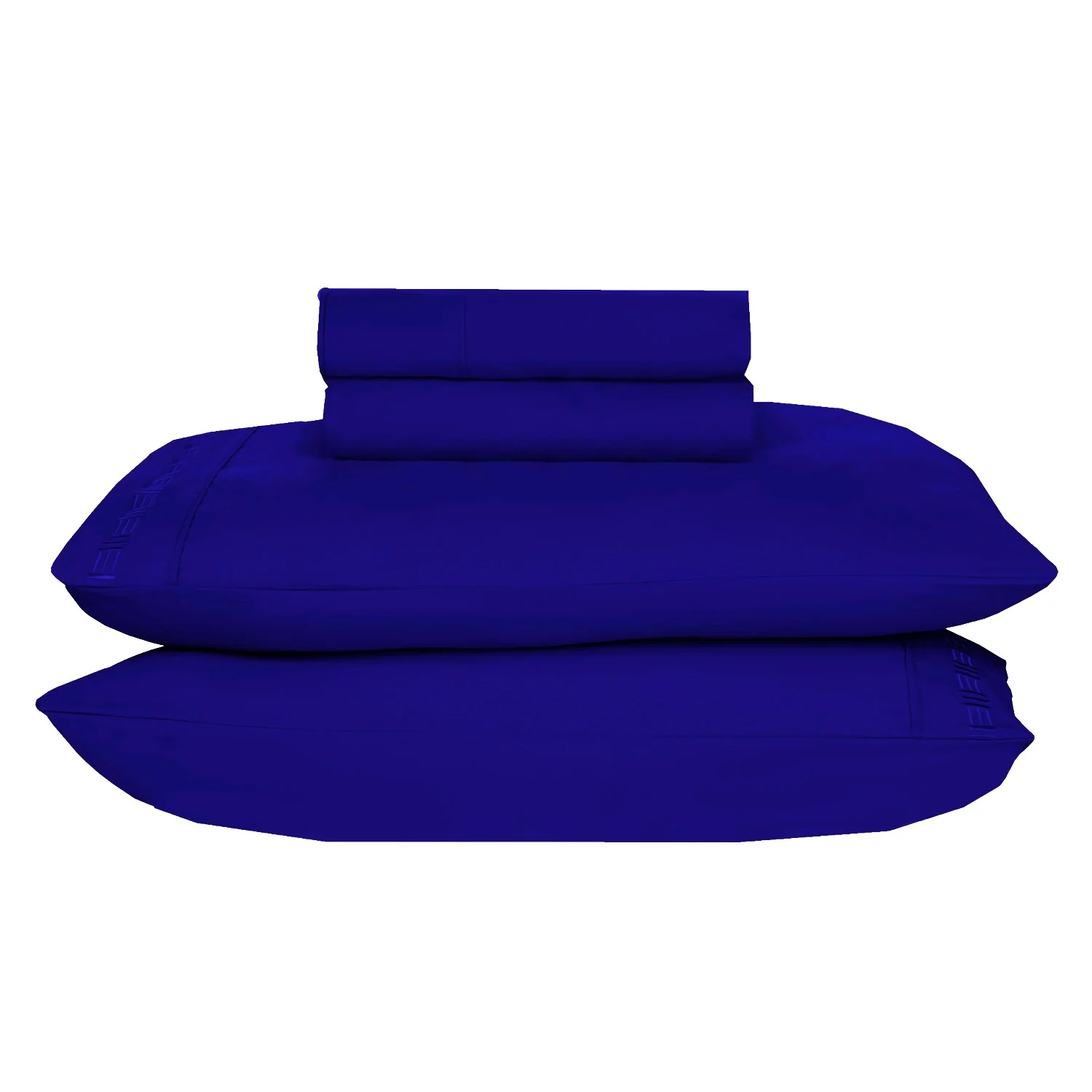 Nilus Twin Sheet Set - Navy - Image 4