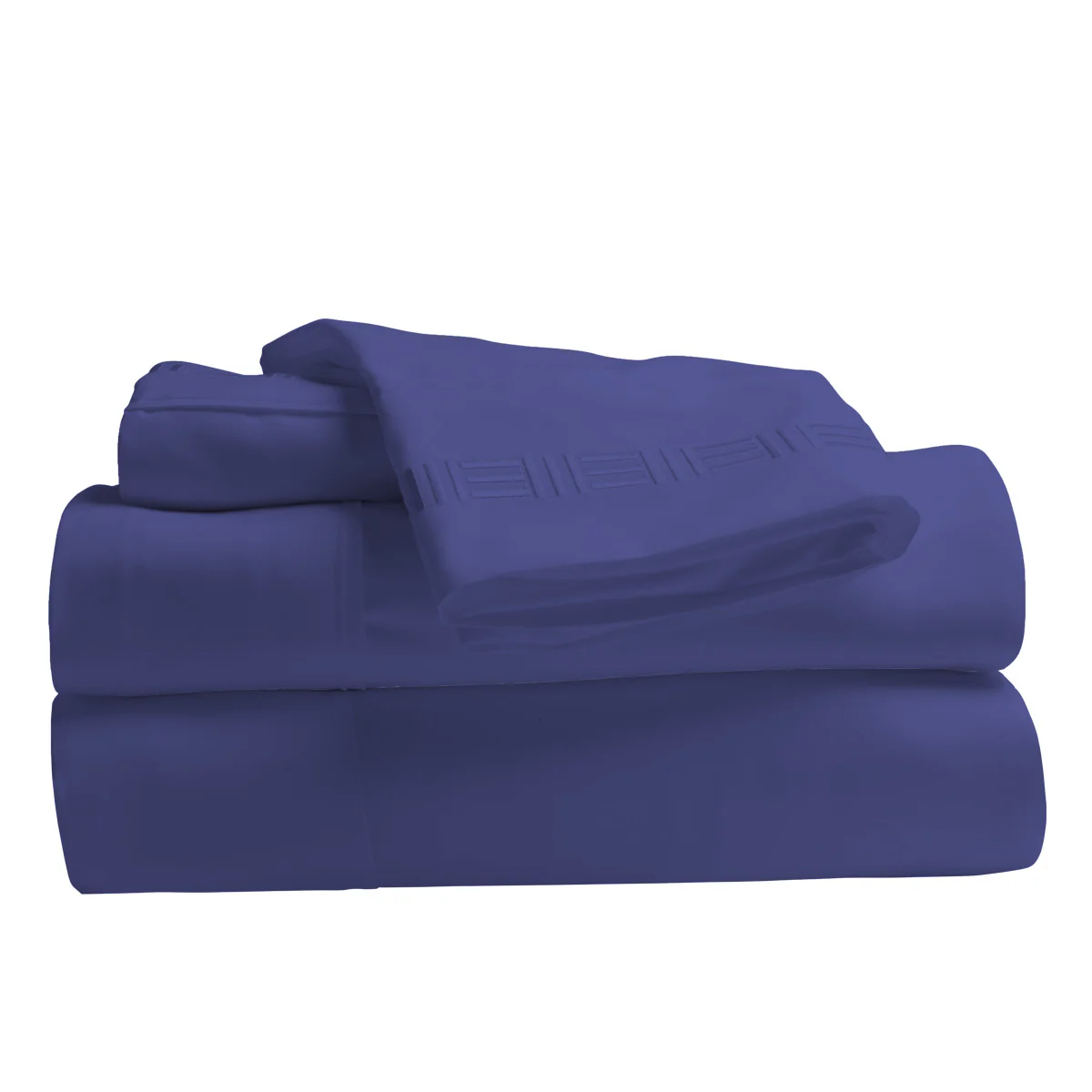 Nilus Twin Sheet Set - Navy - Image 3
