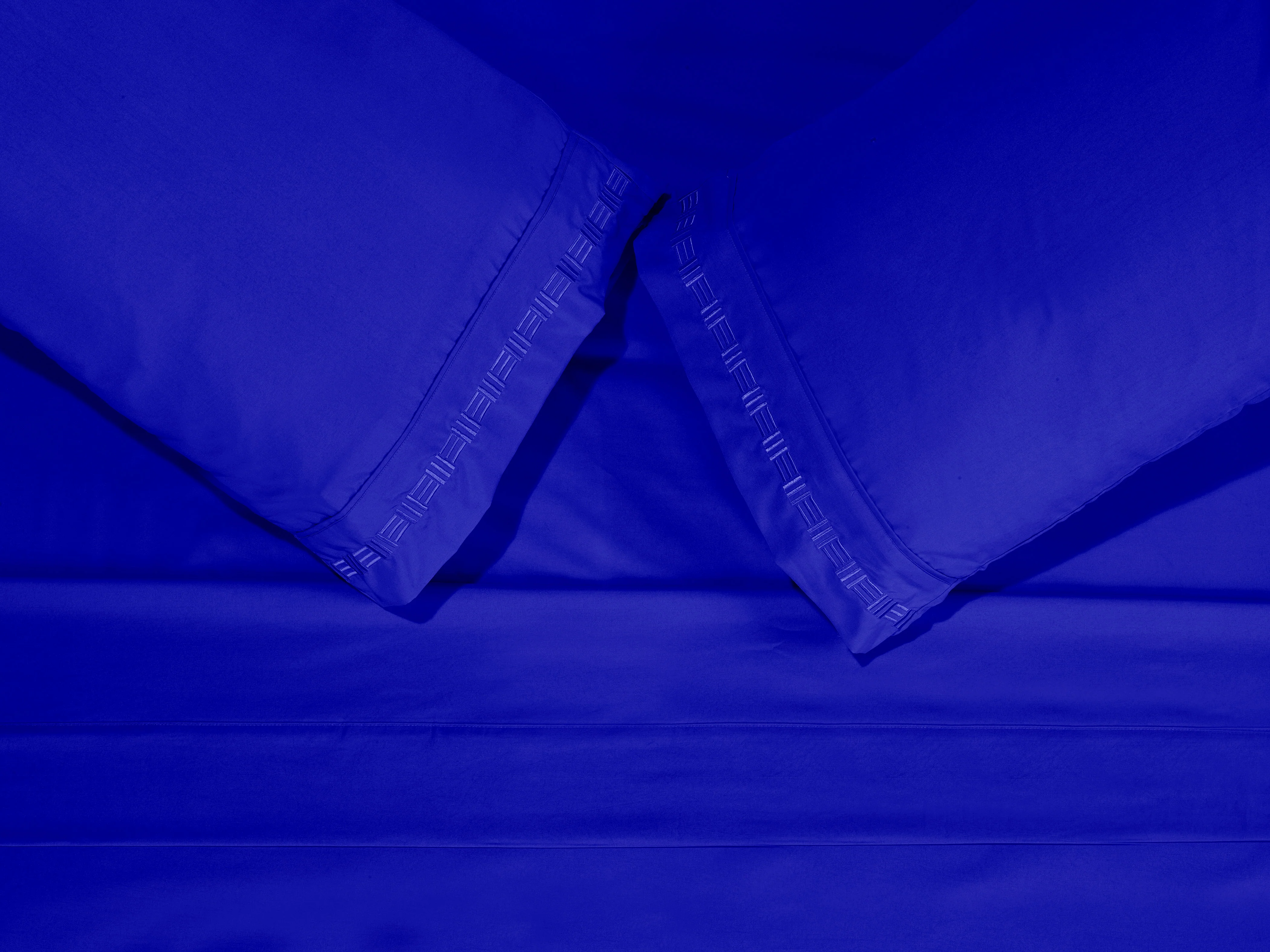 Nilus Twin Sheet Set - Navy - Image 5