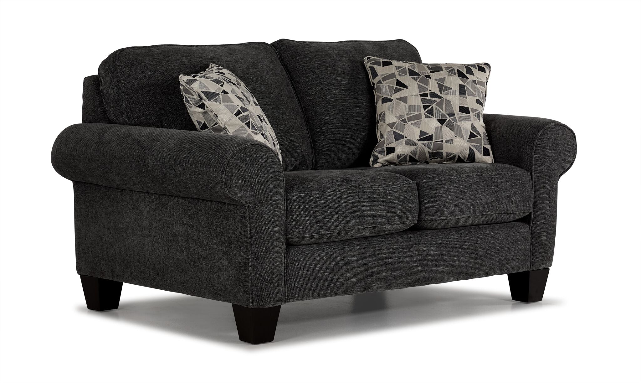 Noche Sofa and Loveseat Set - Graphite - Image 3
