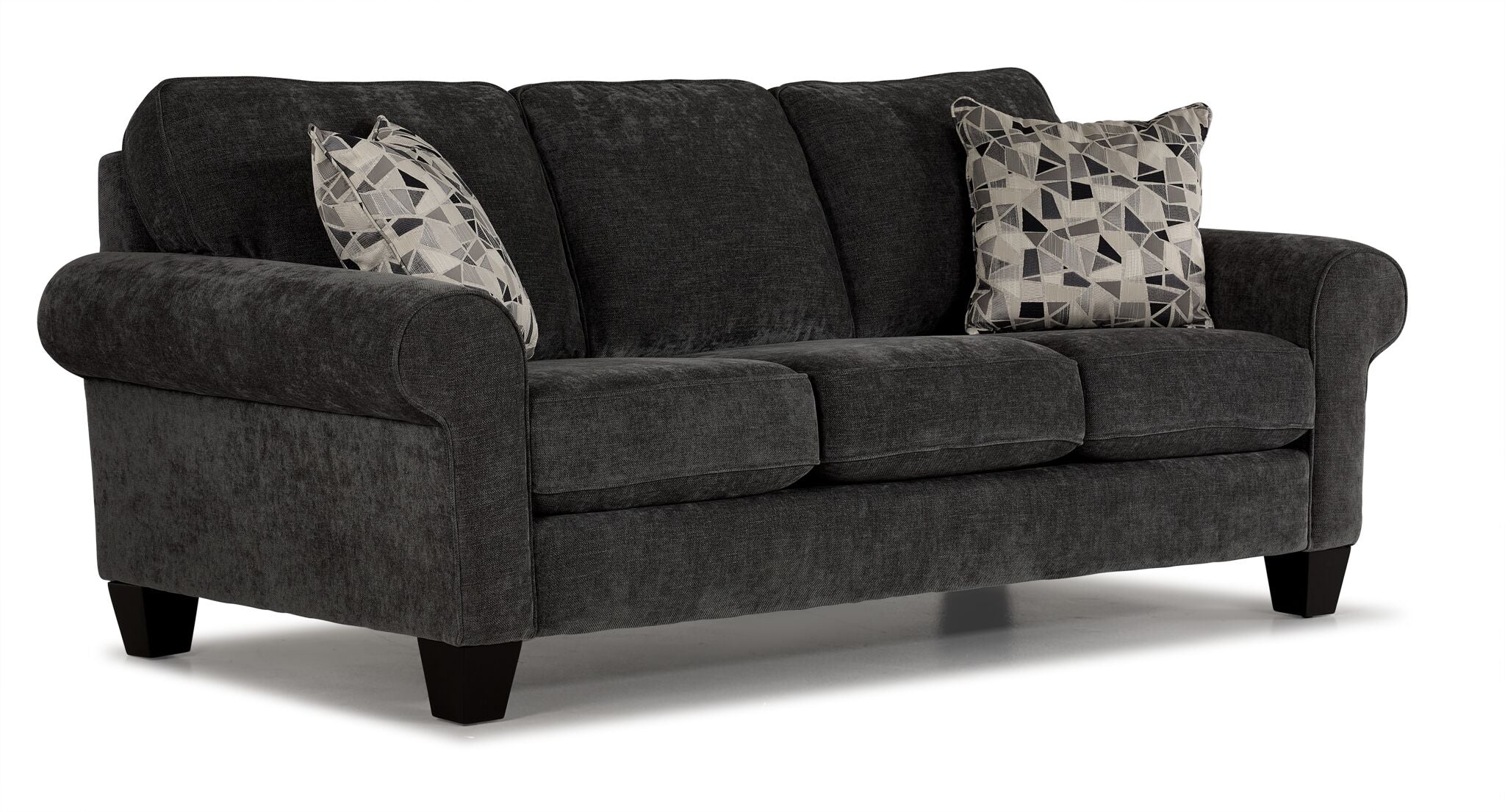 Noche Sofa, Loveseat and Chair Set - Graphite - Image 2