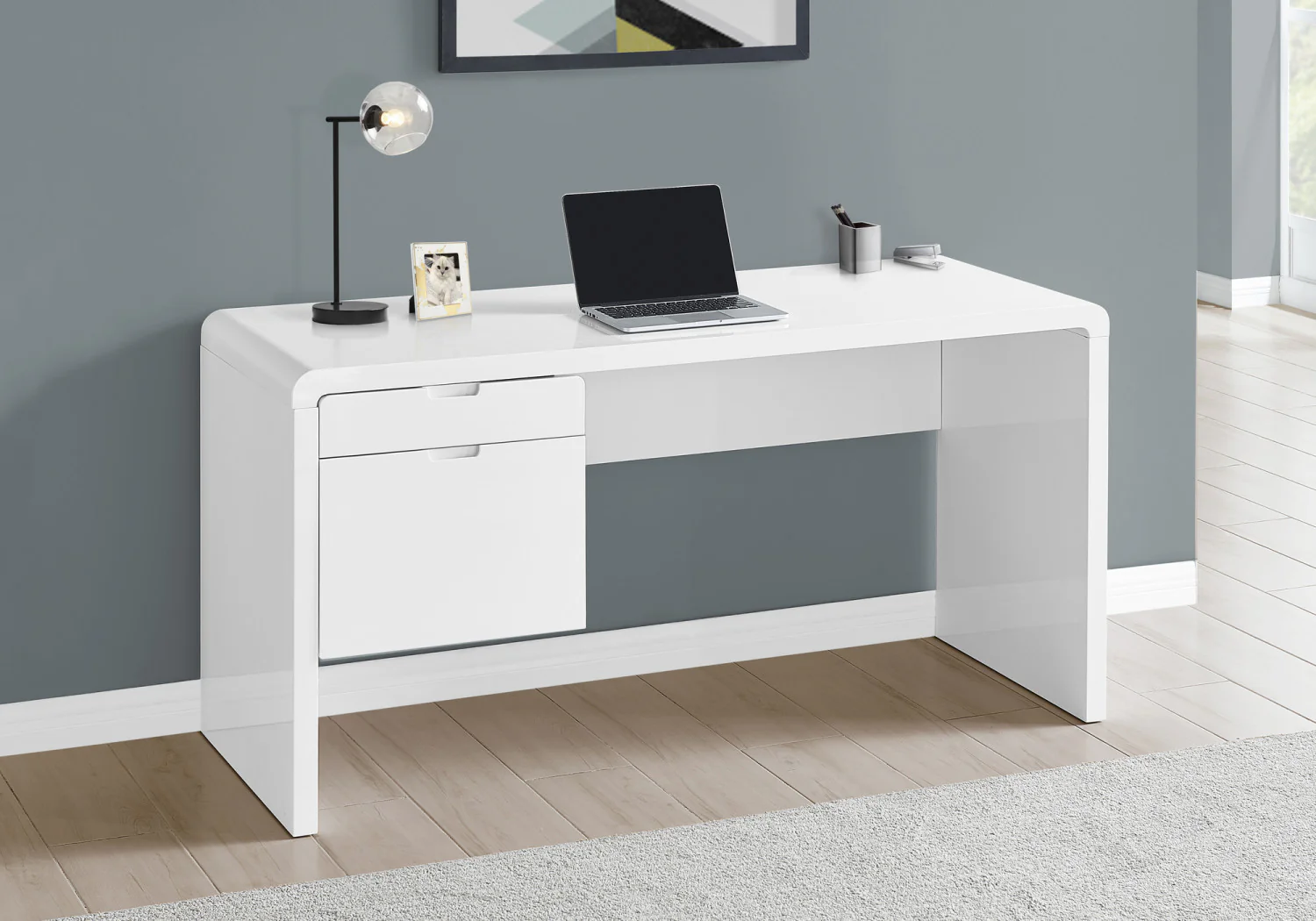 Noen Desk - White - Image 2