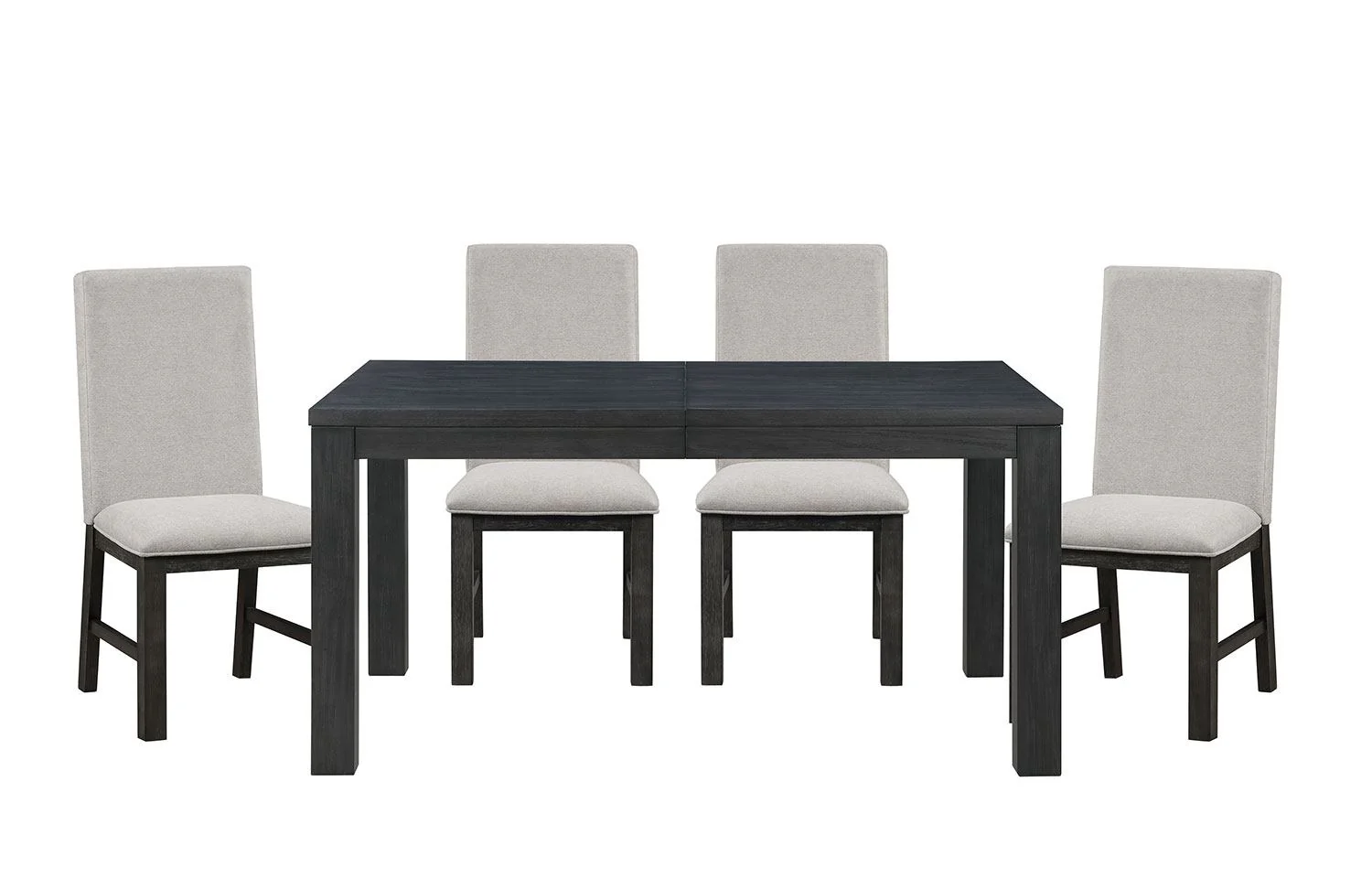 Nola Dining Chair - Dark Grey, Grey - Image 6