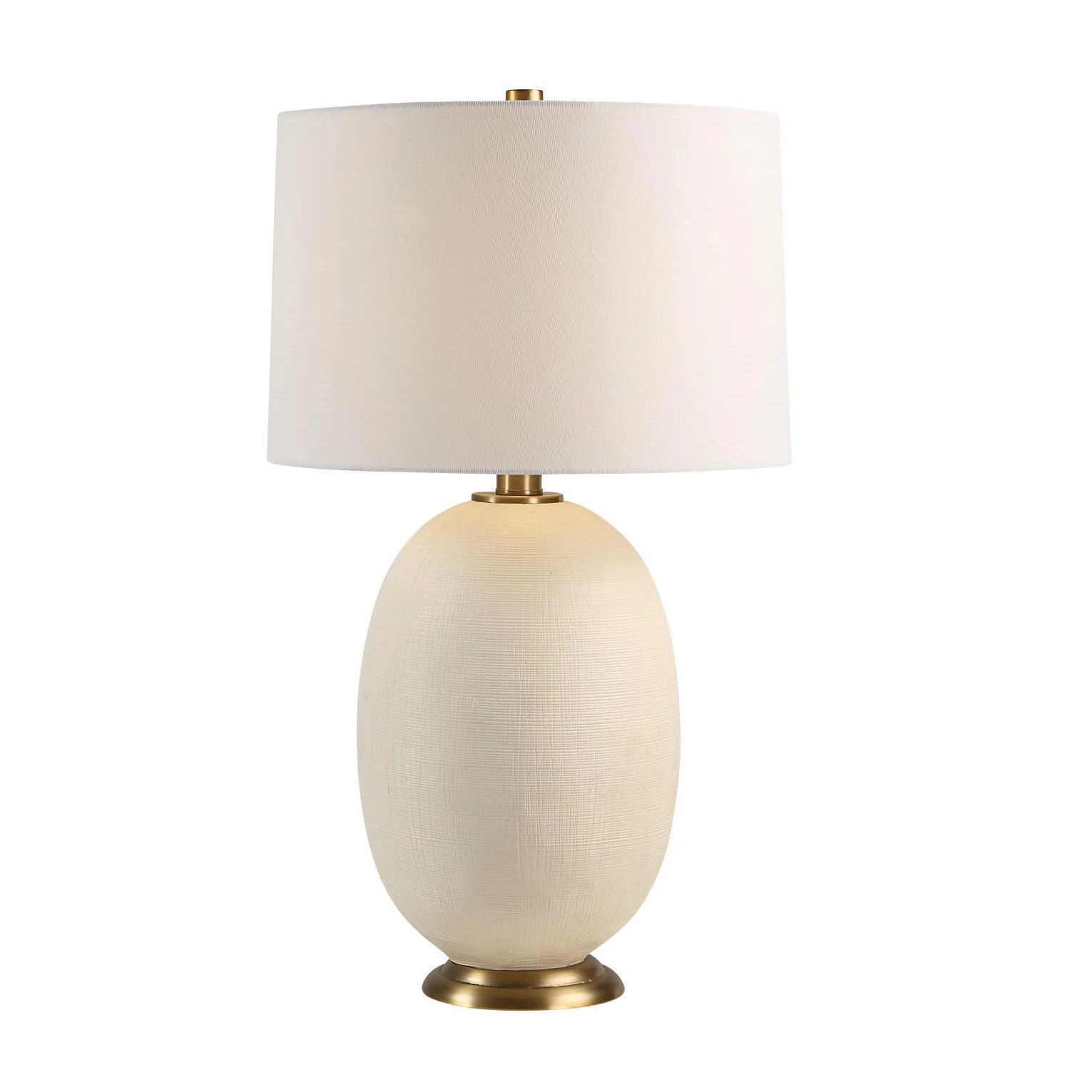 Noor Table Lamp - White - Image 3