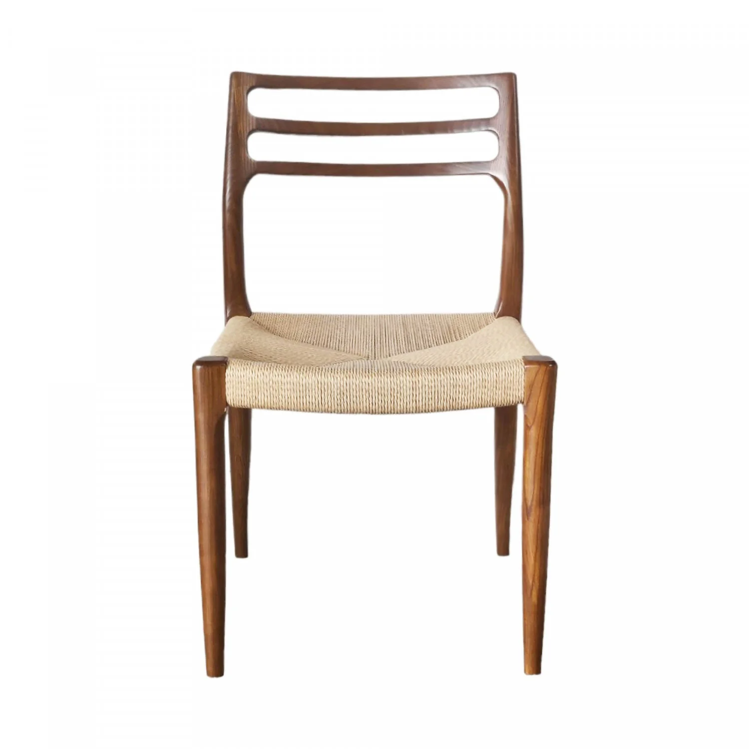 Noria Dining Chair - Walnut - Set of Two - Image 2