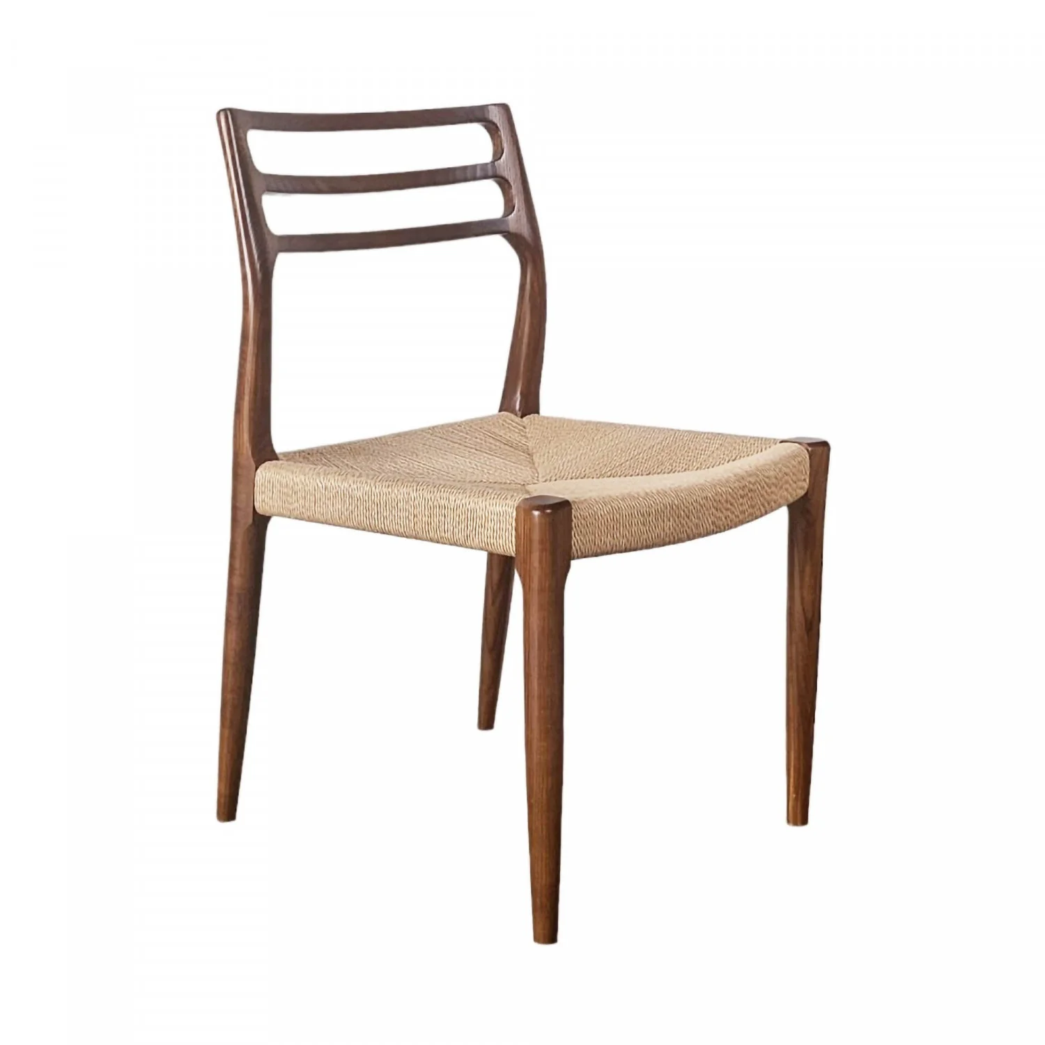 Noria Dining Chair - Walnut - Set of Two - Image 3