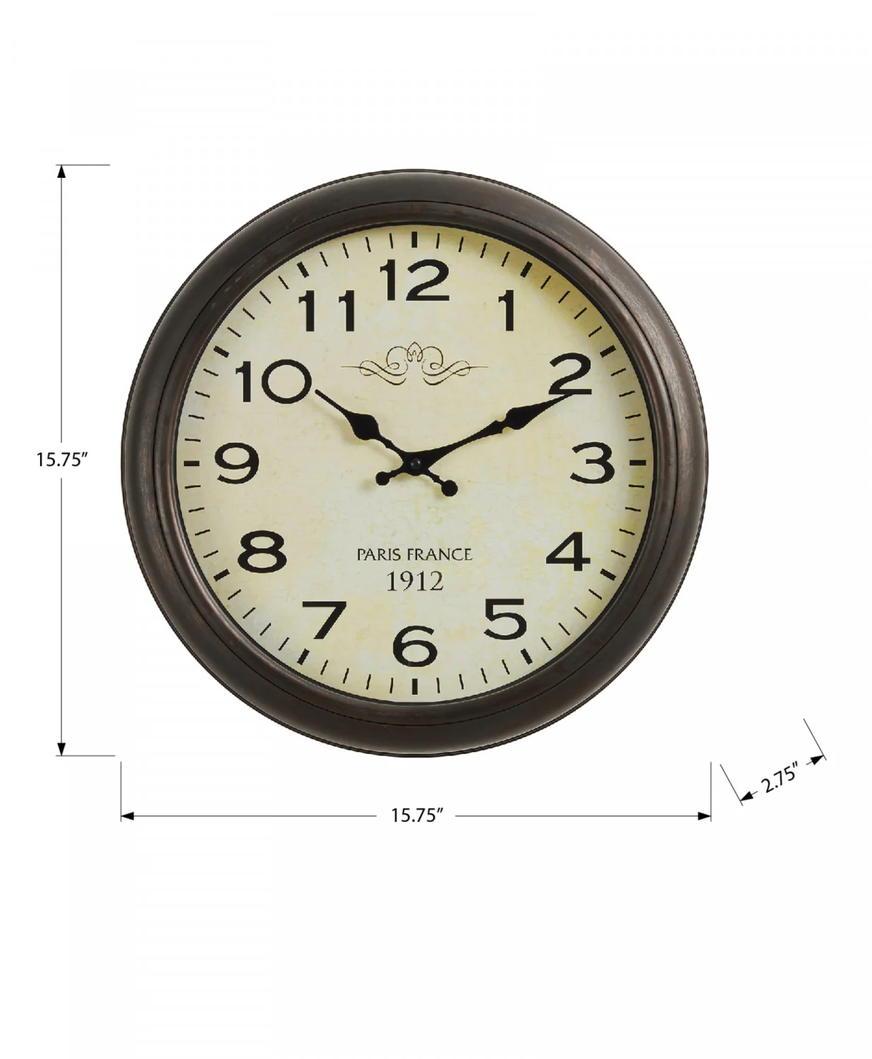 Nova Clock - Brown - Image 3