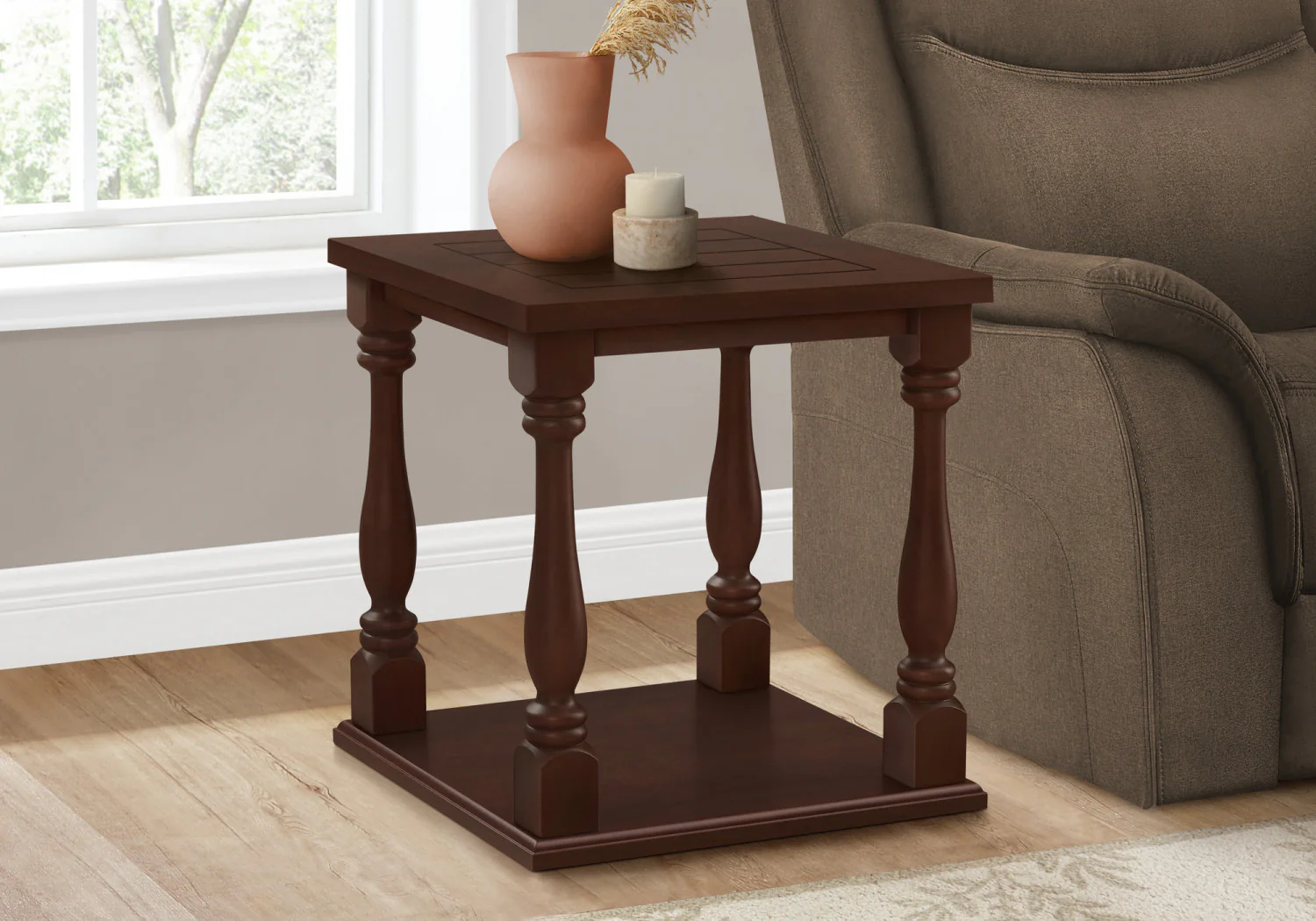 Nox Side Table - Brown - Image 2