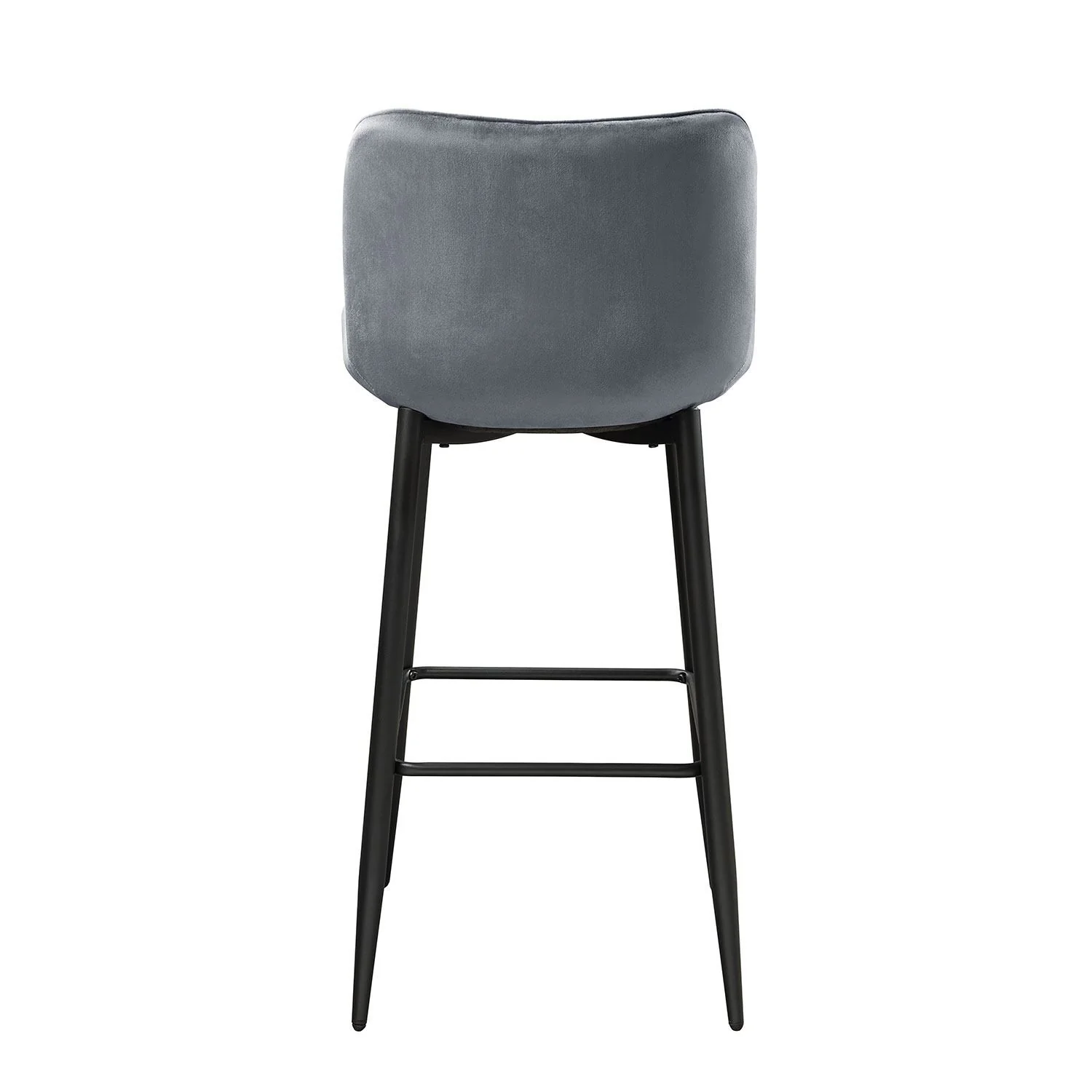 Nya Bar Stool - Grey - Set of Two - Image 5