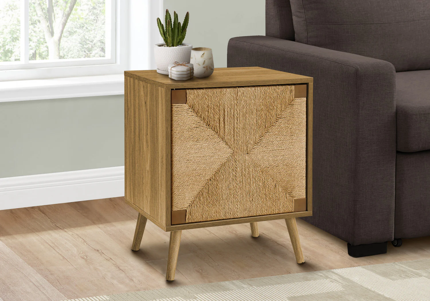 Nyra Side Table - Walnut - Image 2