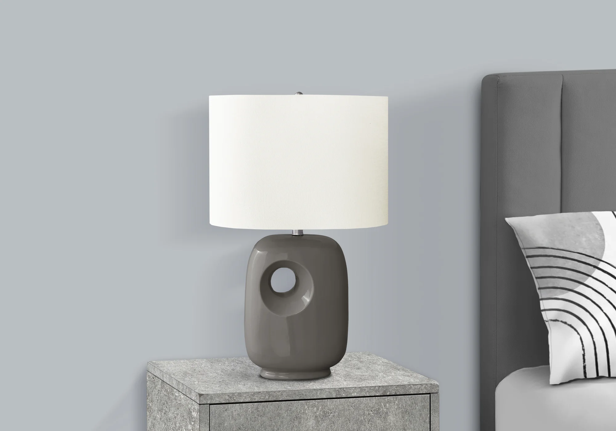Nysa Table Lamp - Grey - Image 3