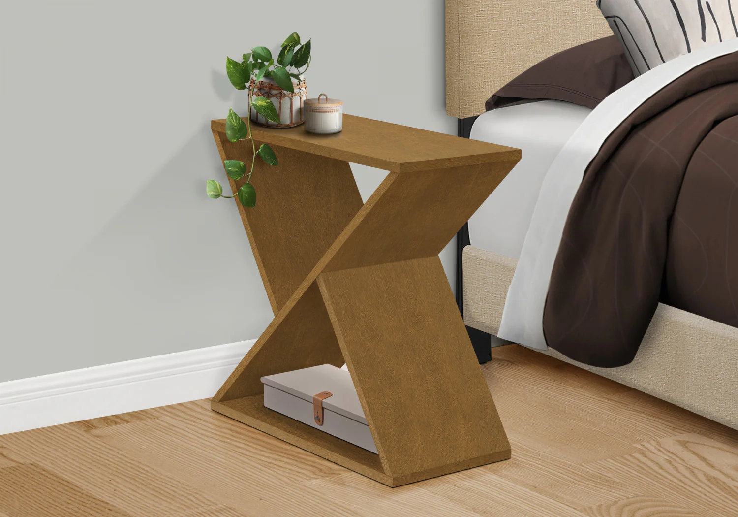 Oaklyn Side Table - Taupe - Image 12
