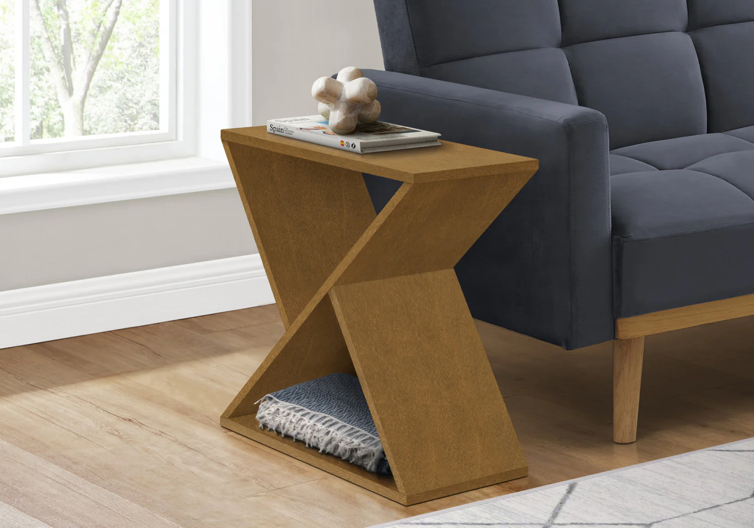 Oaklyn Side Table - Taupe - Image 2