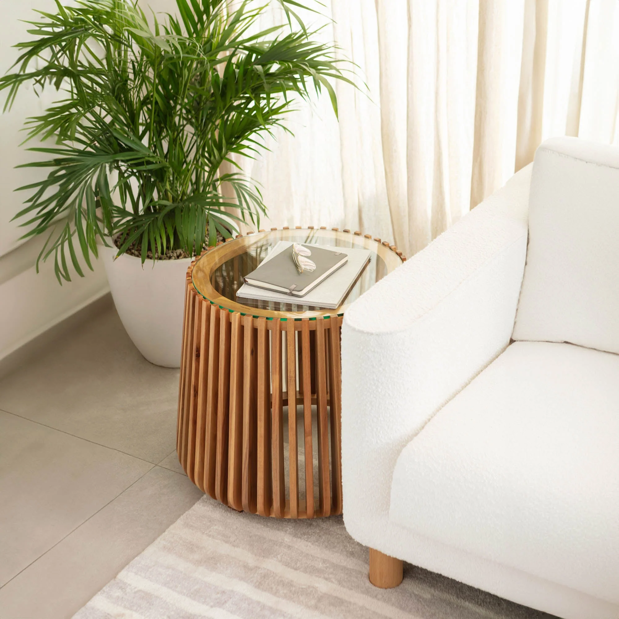 Olivar Side Table - Natural - Image 2
