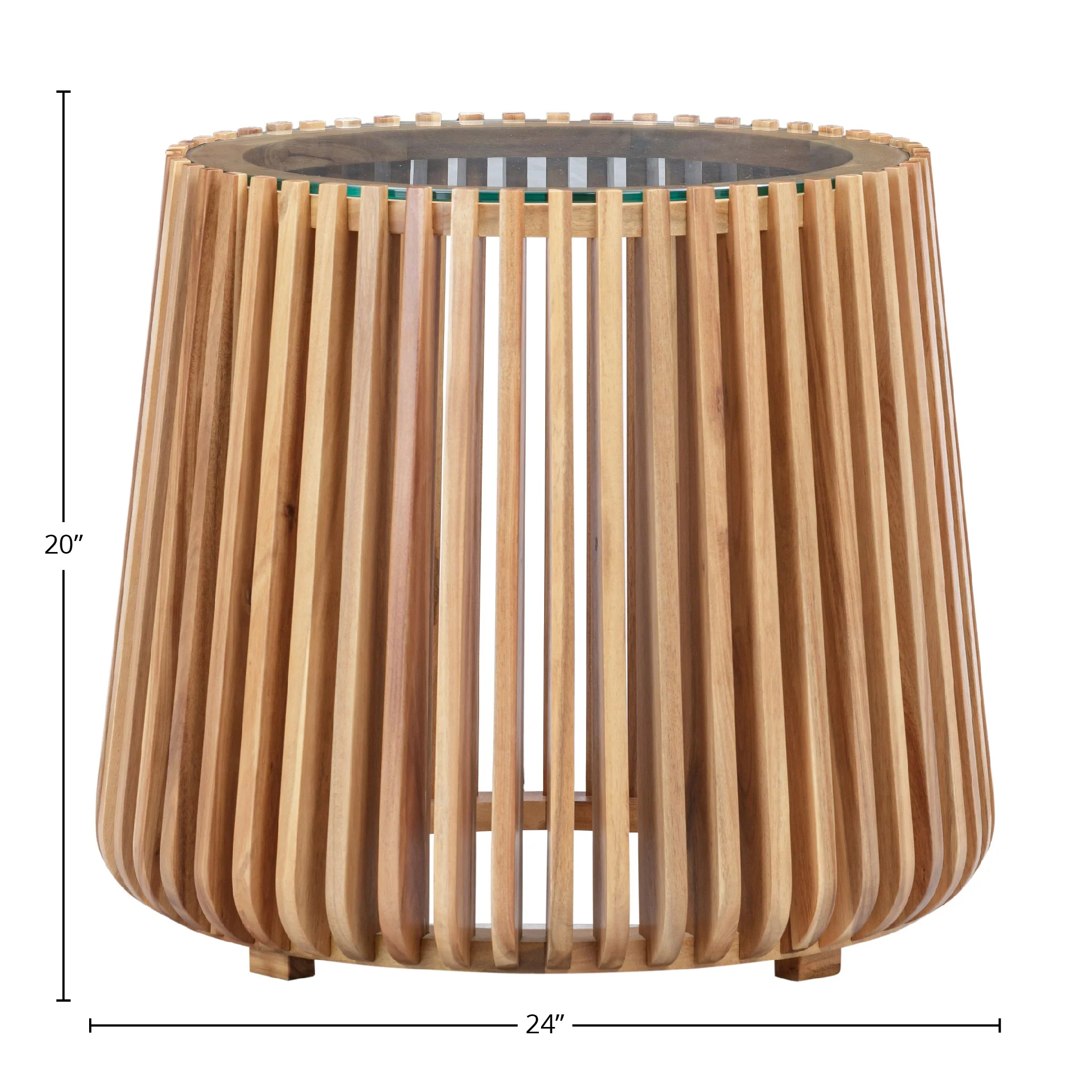 Olivar Side Table - Natural - Image 4