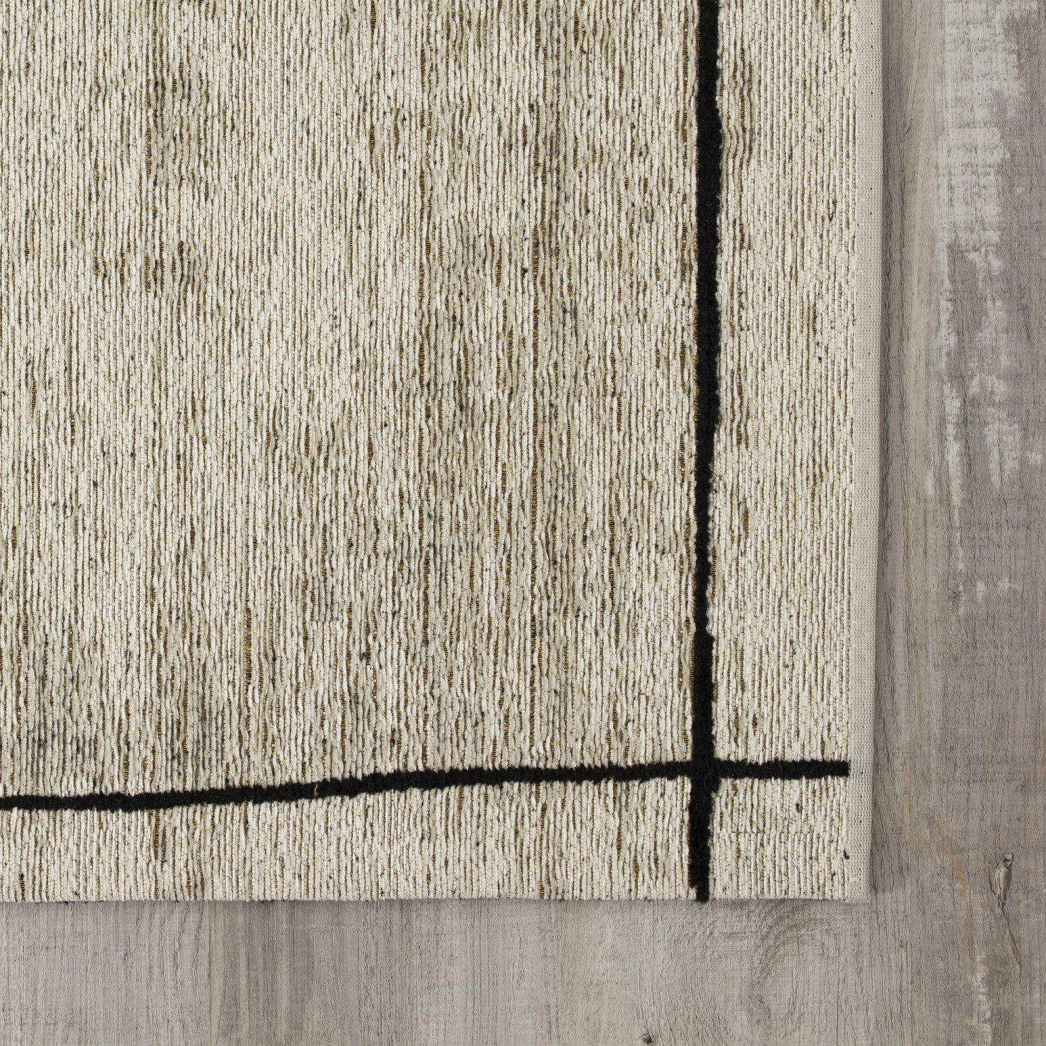 Ollie Abstract Pen Drawing Area Rug - 8' X 11' - Grey - Image 4