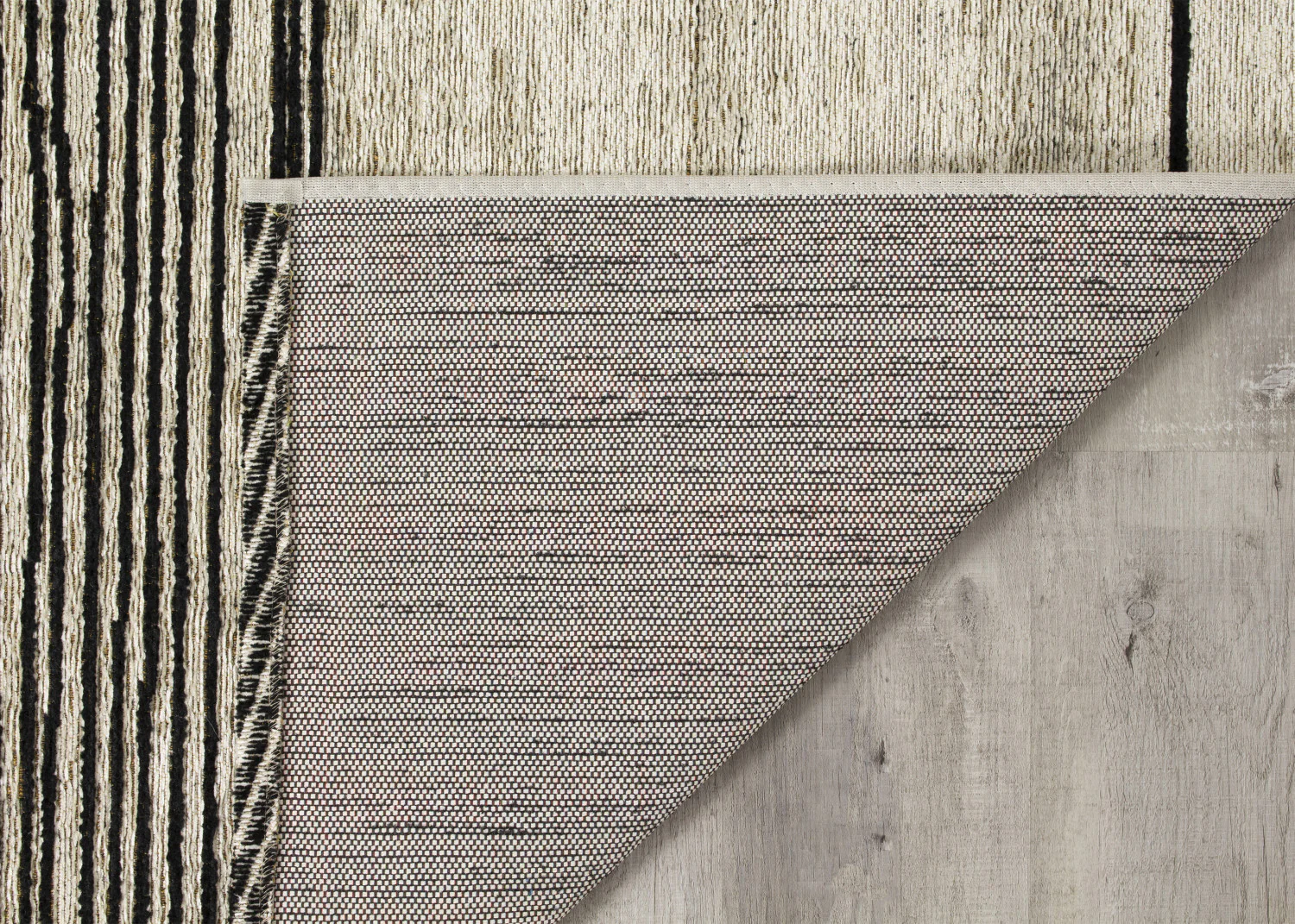 Ollie Abstract Pen Drawing Area Rug - 8' X 11' - Grey - Image 5