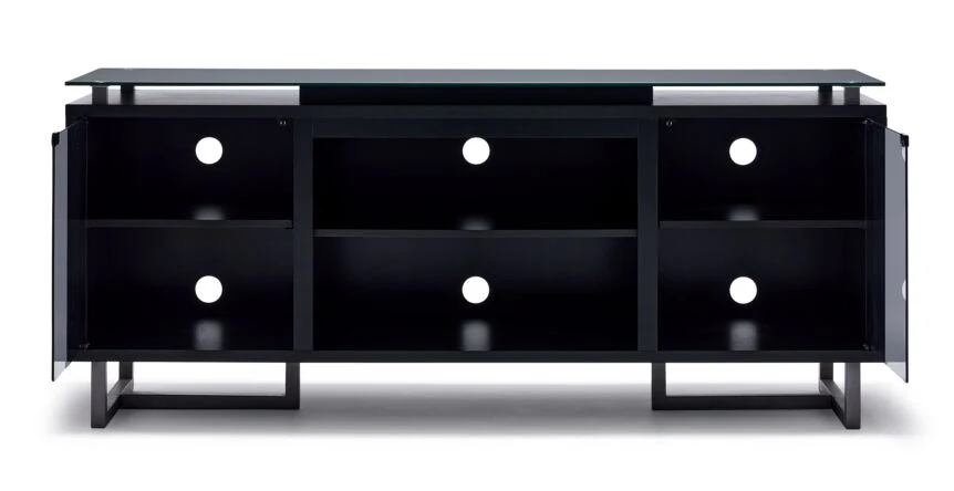Onyx 66.5" Flat Panel Television Stand - Black - Image 3