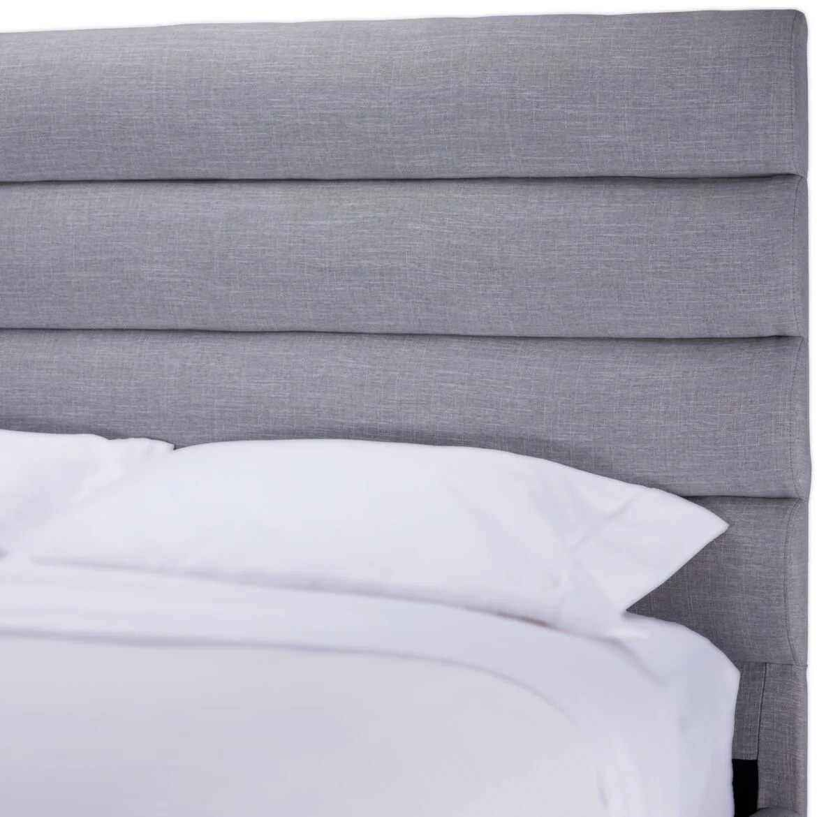 Orchid Full Headboard - Light Grey - Image 3