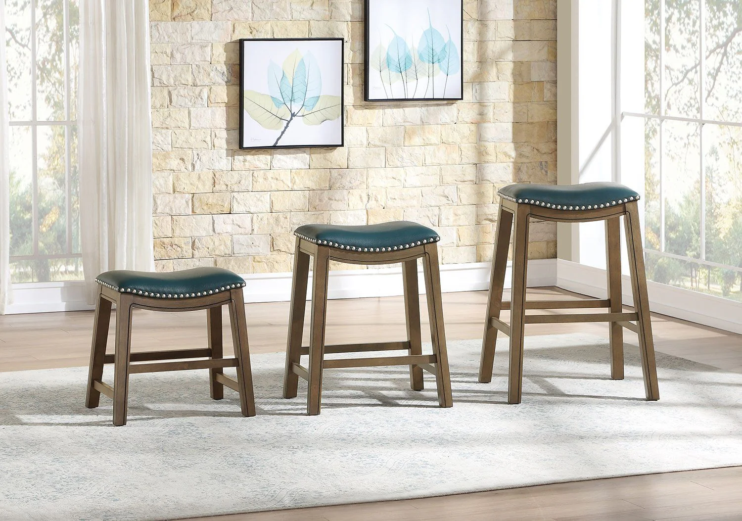 Ordway Counter Stool - Green - Image 2