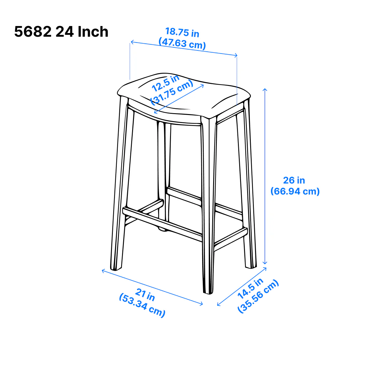 Ordway Counter Stool - Grey - Image 6