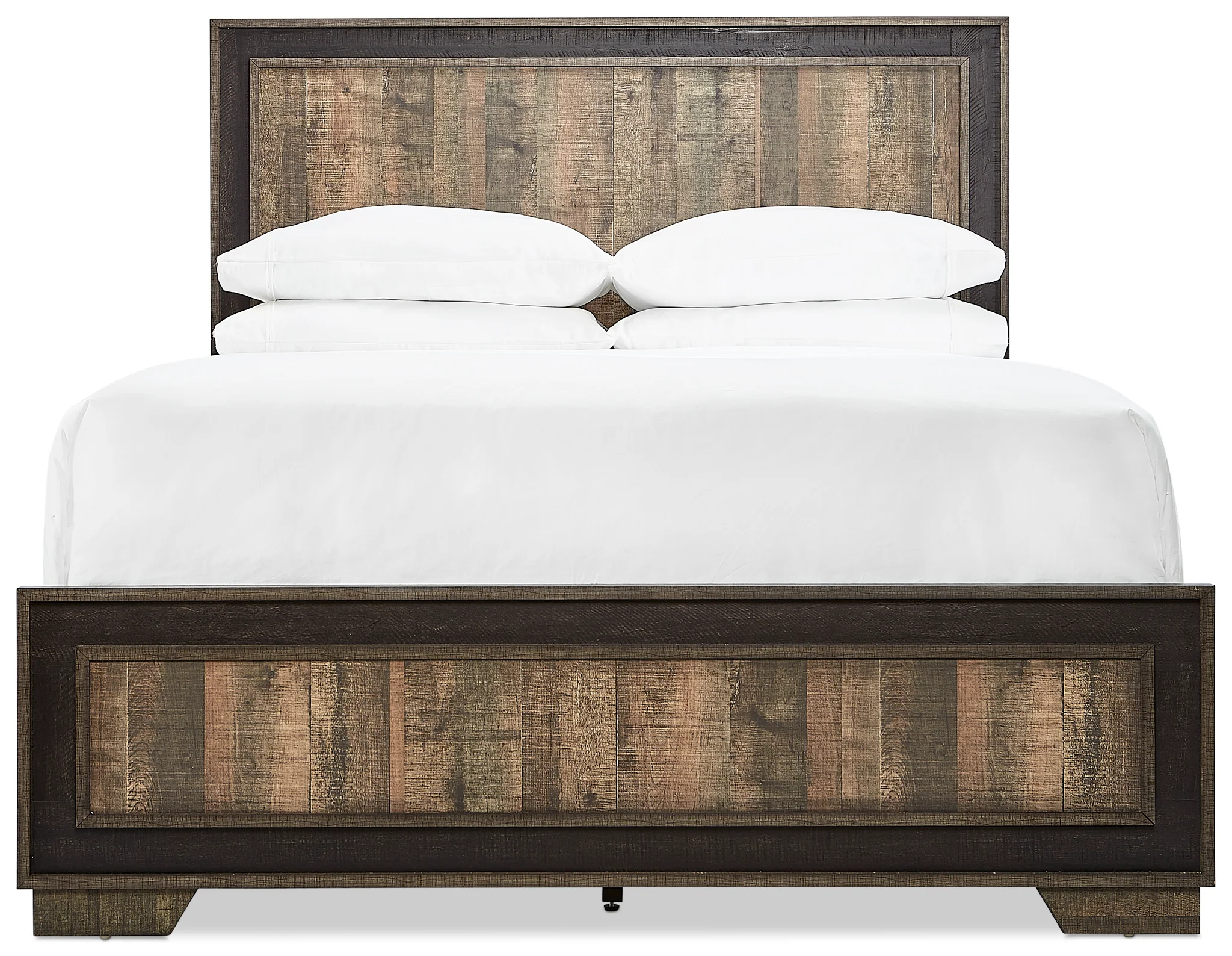Orlando 3-Piece Queen Bed - Weathered Brown - Image 3