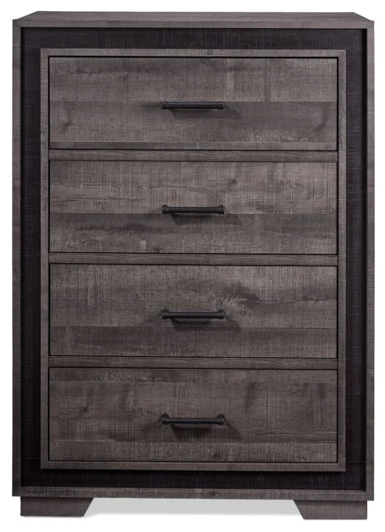 Orlando 4-Drawer Chest - Grey - Image 2