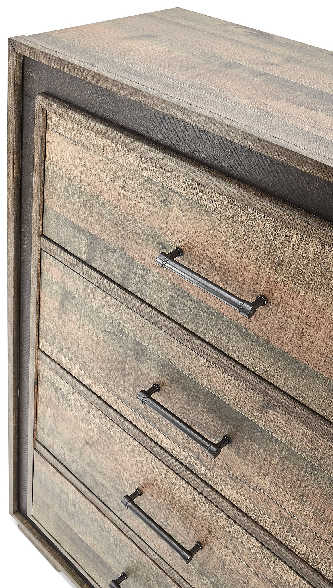 Orlando 4-Drawer Chest - Weathered Brown - Image 5