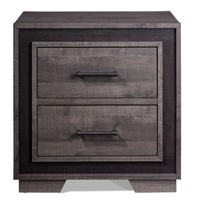 Orlando Night Table - Grey - Image 2