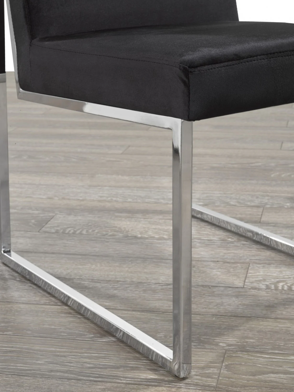 Orson Dining Chair - Black - Set of Two - Image 5