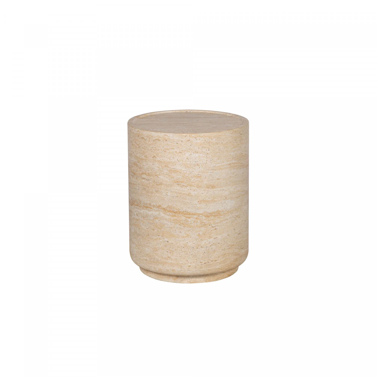Osklin Side Table - Beige - Image 3