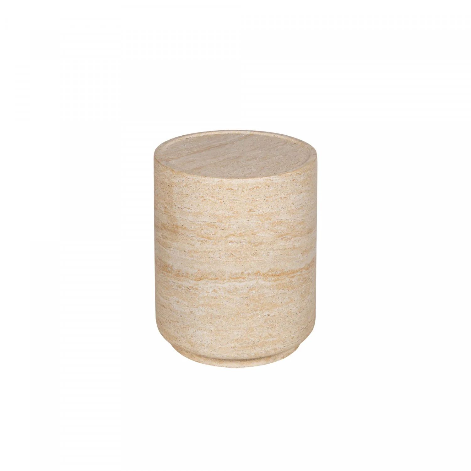 Osklin Side Table - Beige - Image 5