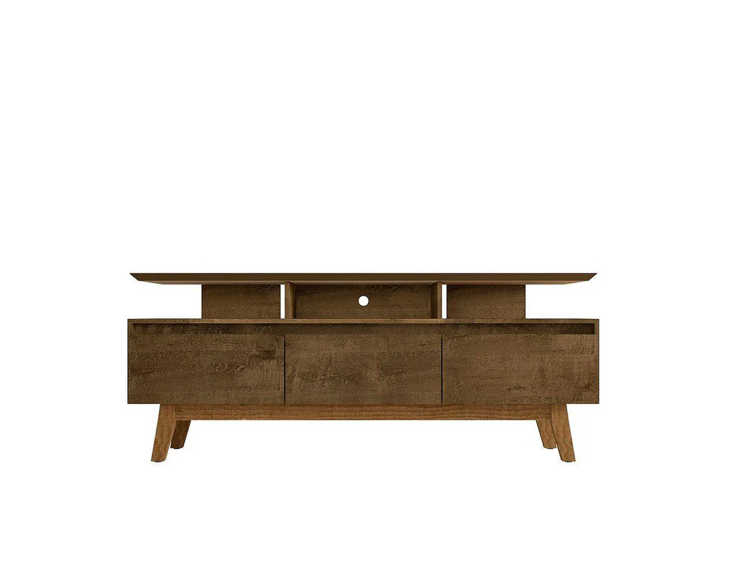 Osnabruck 71" TV Stand - Rustic Brown - Image 6