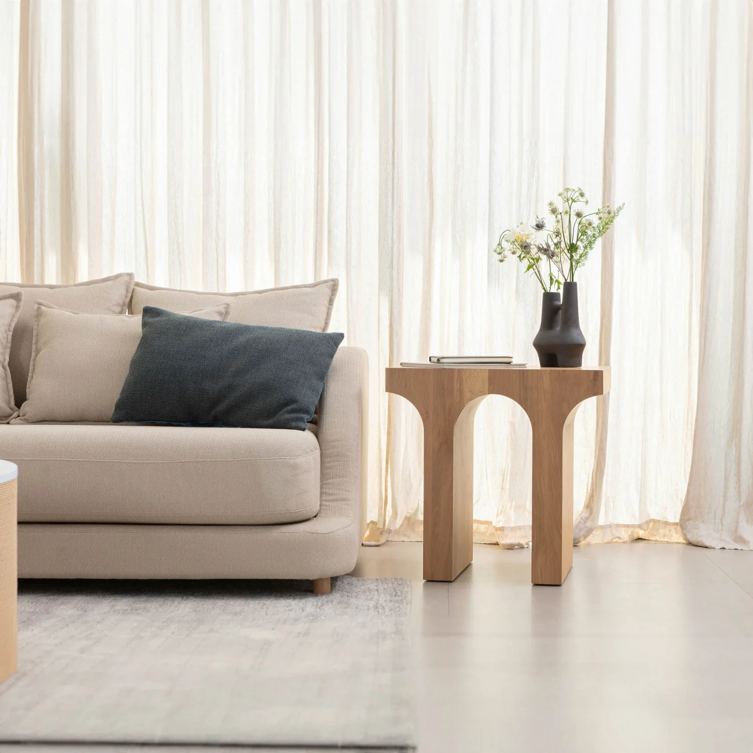 Ossin Side Table - Natural - Image 6