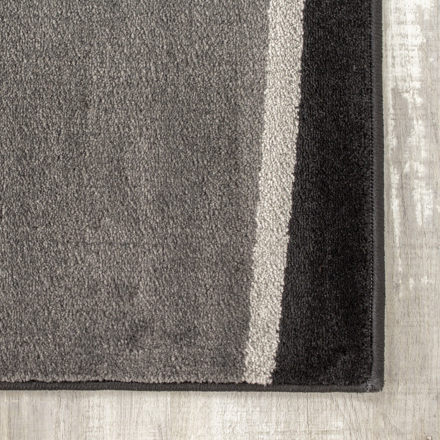 Paladin Drifts Area Rug - 5' X 8' - Black Grey - Image 5