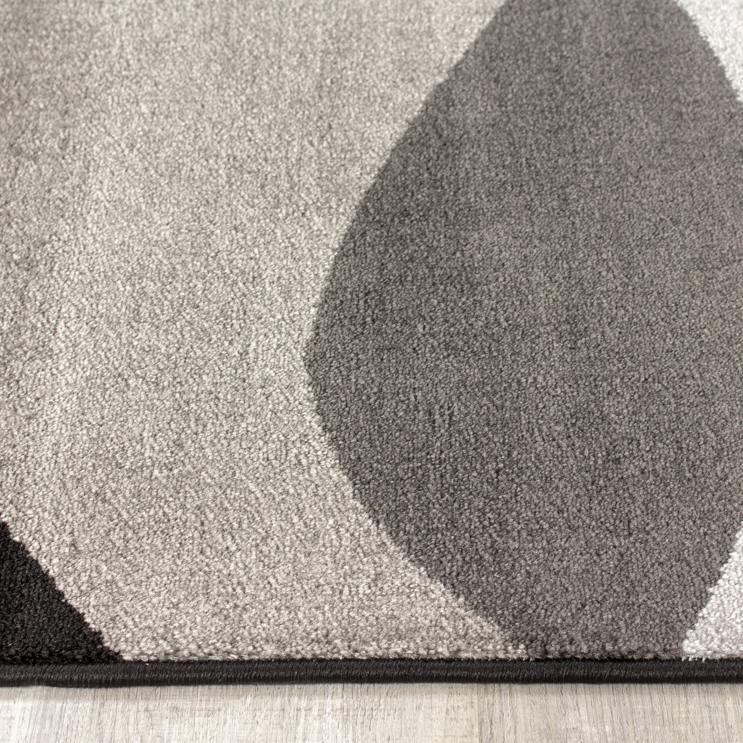 Paladin Drifts Area Rug - 5' X 8' - Black Grey - Image 8