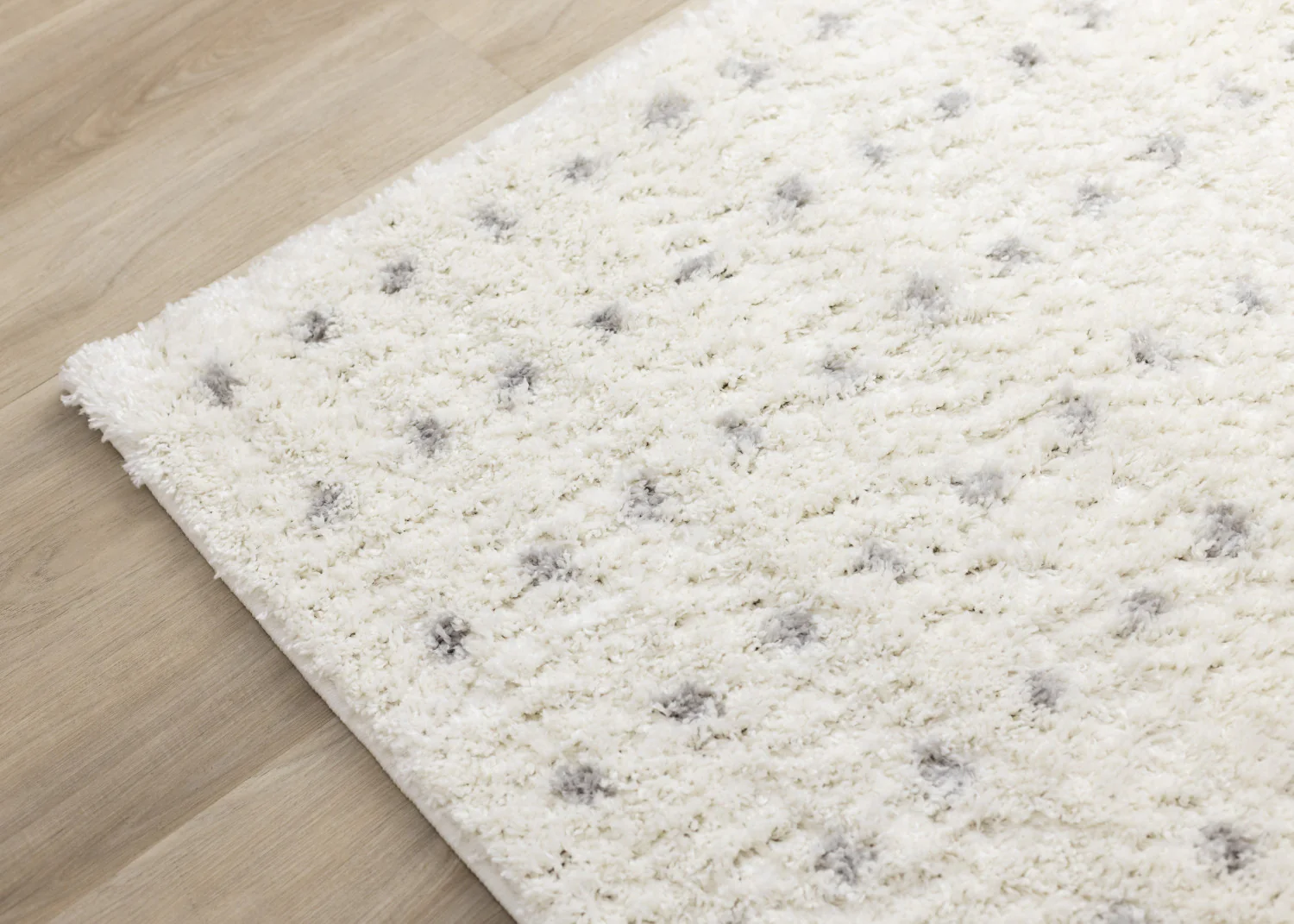 Palmer Casual Contemporary Speckled Area Rug - 5' X 8' - White/Grey - Image 12
