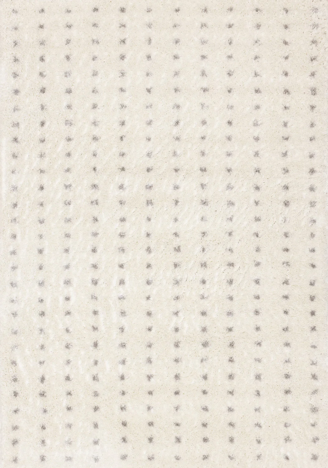 Palmer Casual Contemporary Speckled Area Rug - 7' X 10' - White/Grey