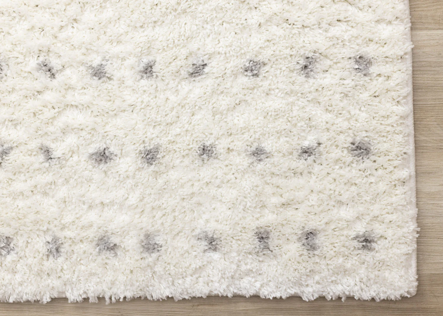 Palmer Casual Contemporary Speckled Area Rug - 7' X 10' - White/Grey - Image 6