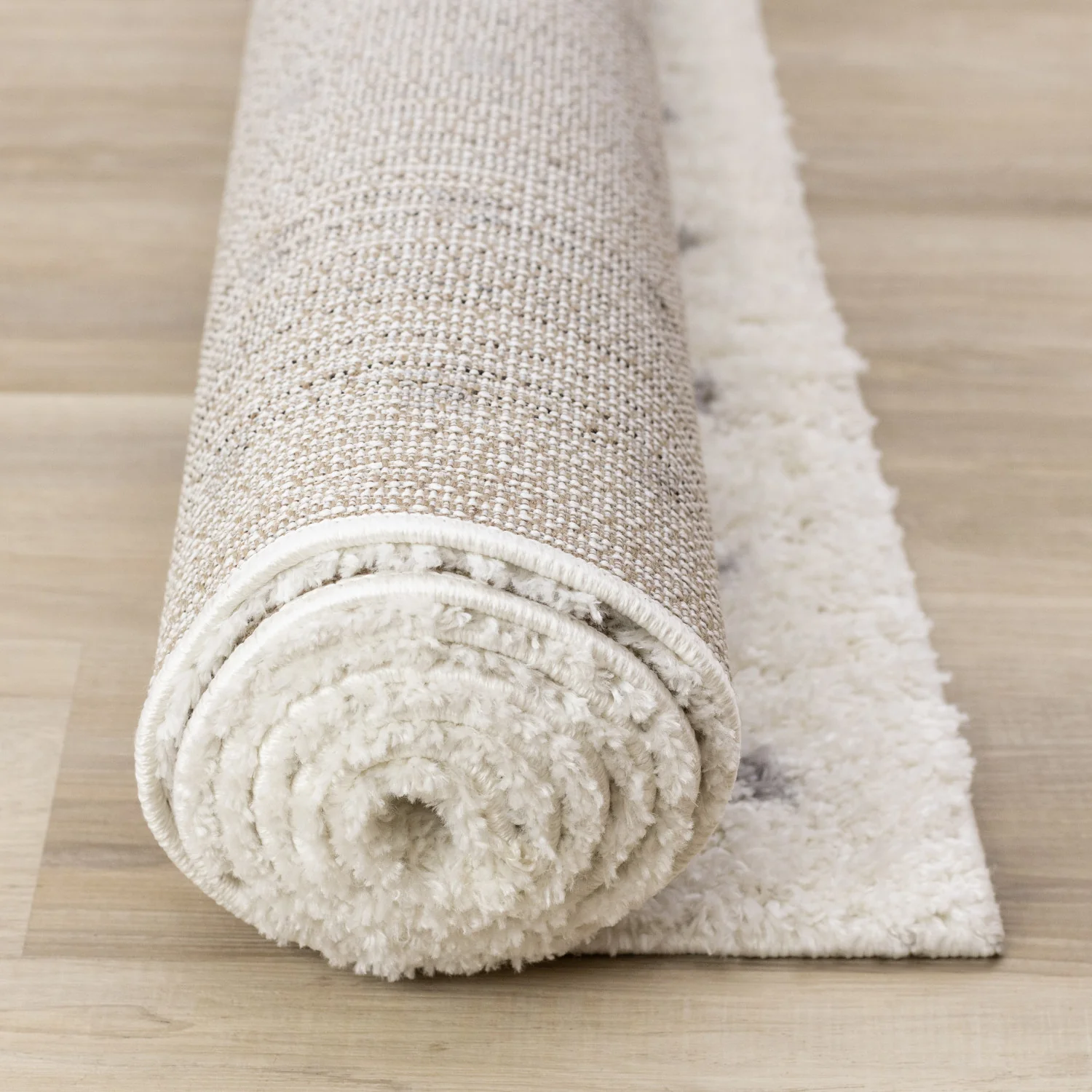 Palmer Casual Contemporary Speckled Area Rug - 8' X 11' - White/Grey - Image 13