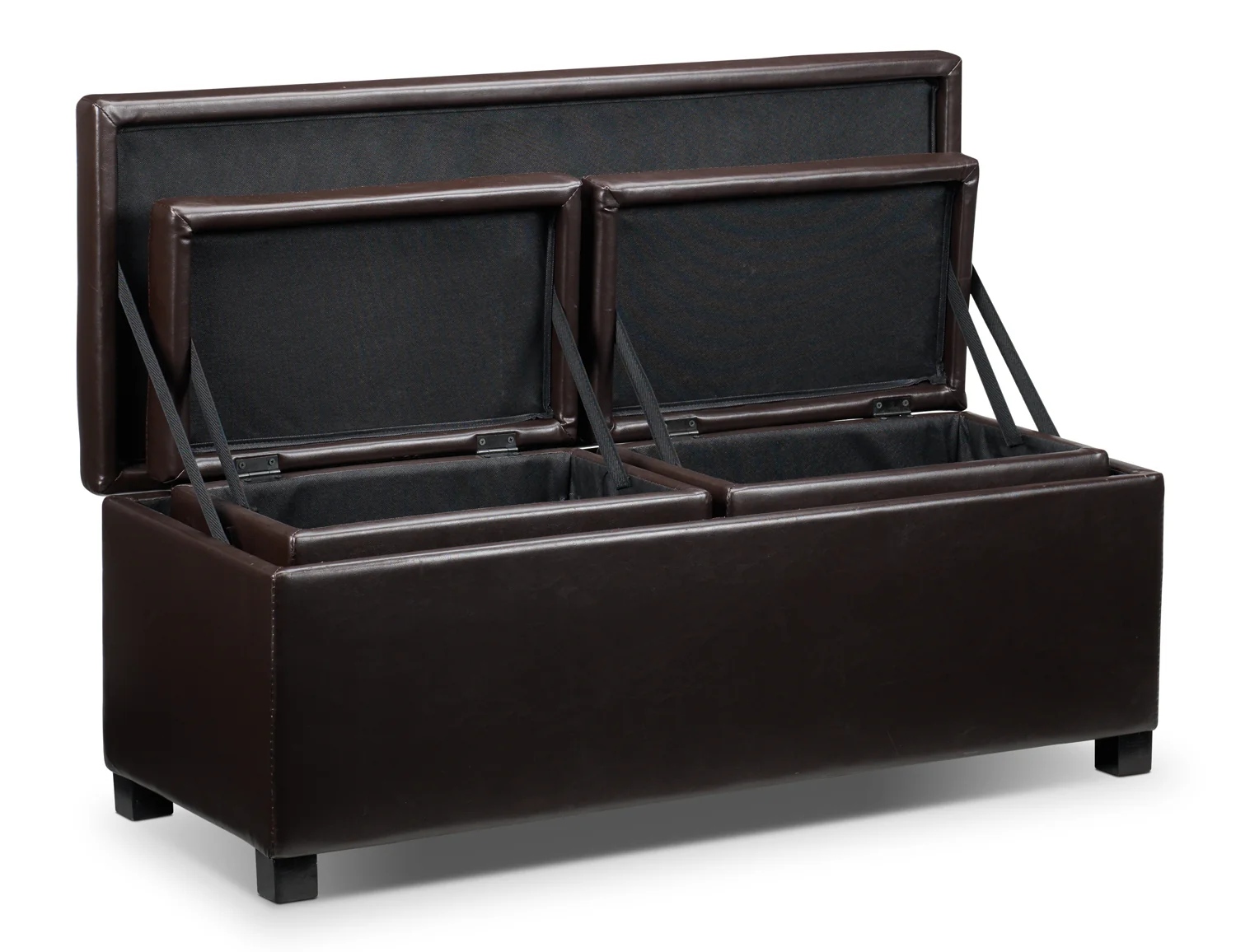 Paloma 3-Piece Ottoman - Chocolate - Image 3