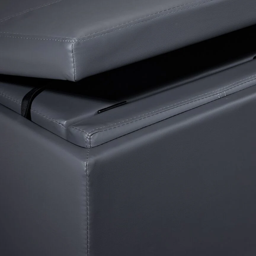 Paloma 3-Piece Ottoman - Grey - Image 12