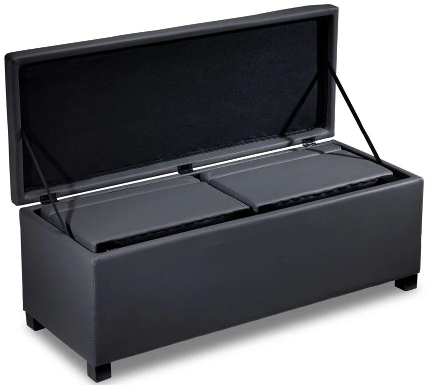 Paloma 3-Piece Ottoman - Grey - Image 4