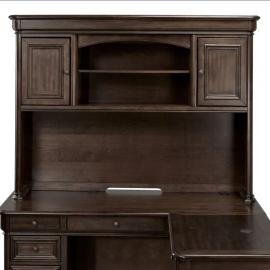 Palomar Desk Hutch - Tuscany Brown - Image 5
