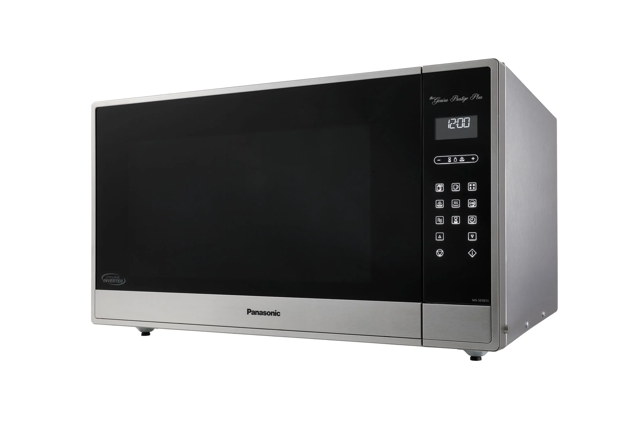 Panasonic Fingerprint Stainless Steel Countertop Microwave with Genius Sensor (2.2 Cu.Ft.) - NNSE995SC - Image 3