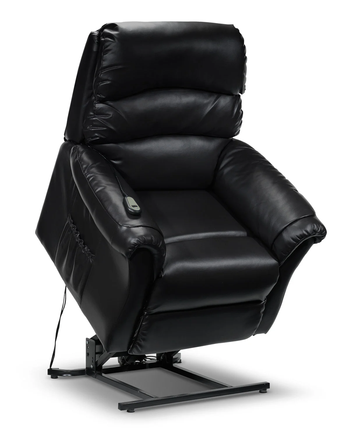 Paolo Power Lift Recliner - Dark Brown - Image 8
