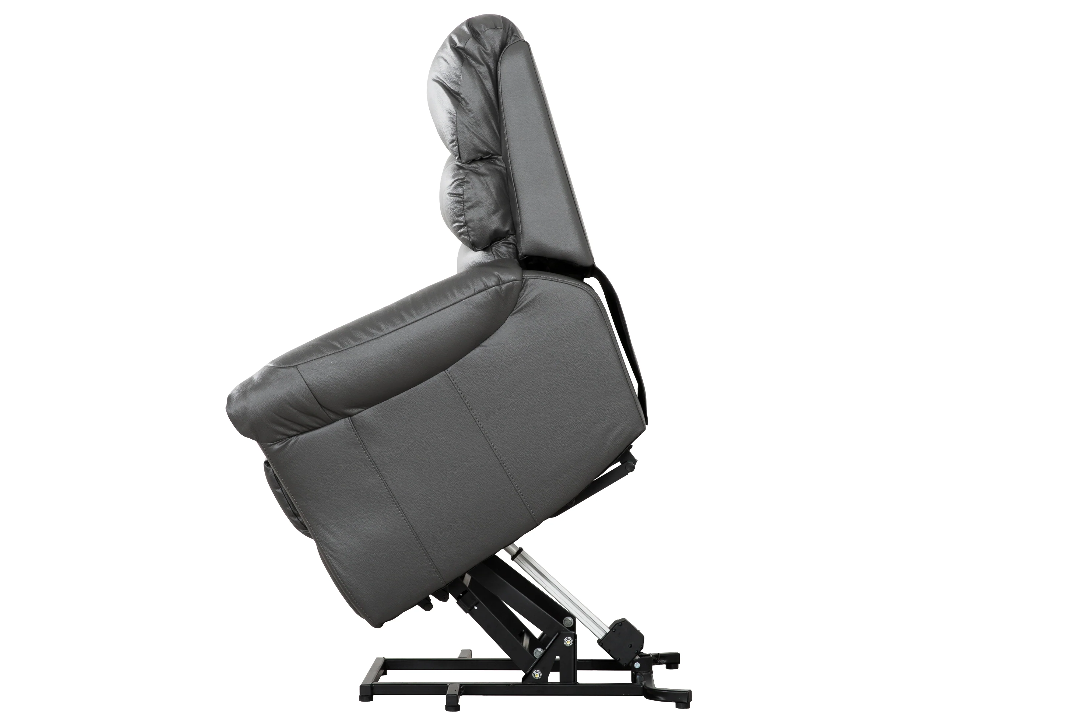 Paolo Power Lift Recliner - Grey - Image 4