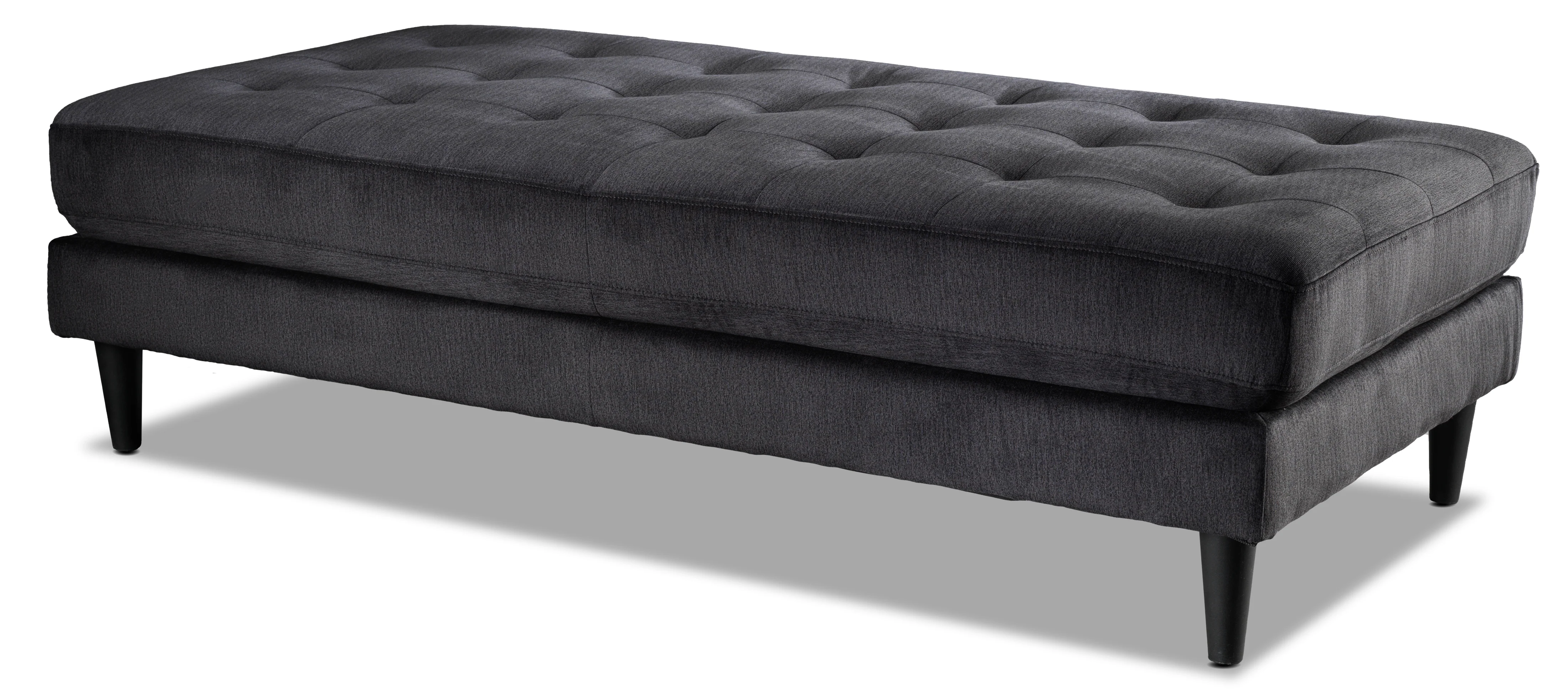 Paragon Ottoman - Charcoal - Image 2