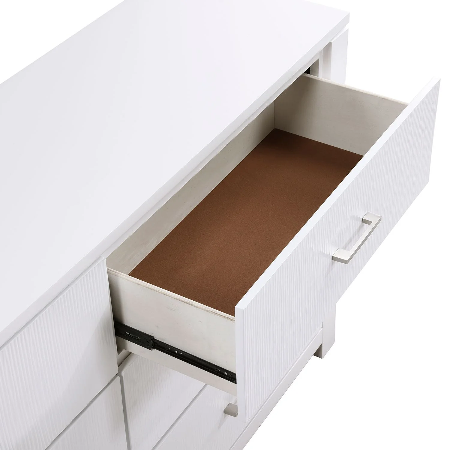 Paris 6-Drawer Dresser - White - Image 4
