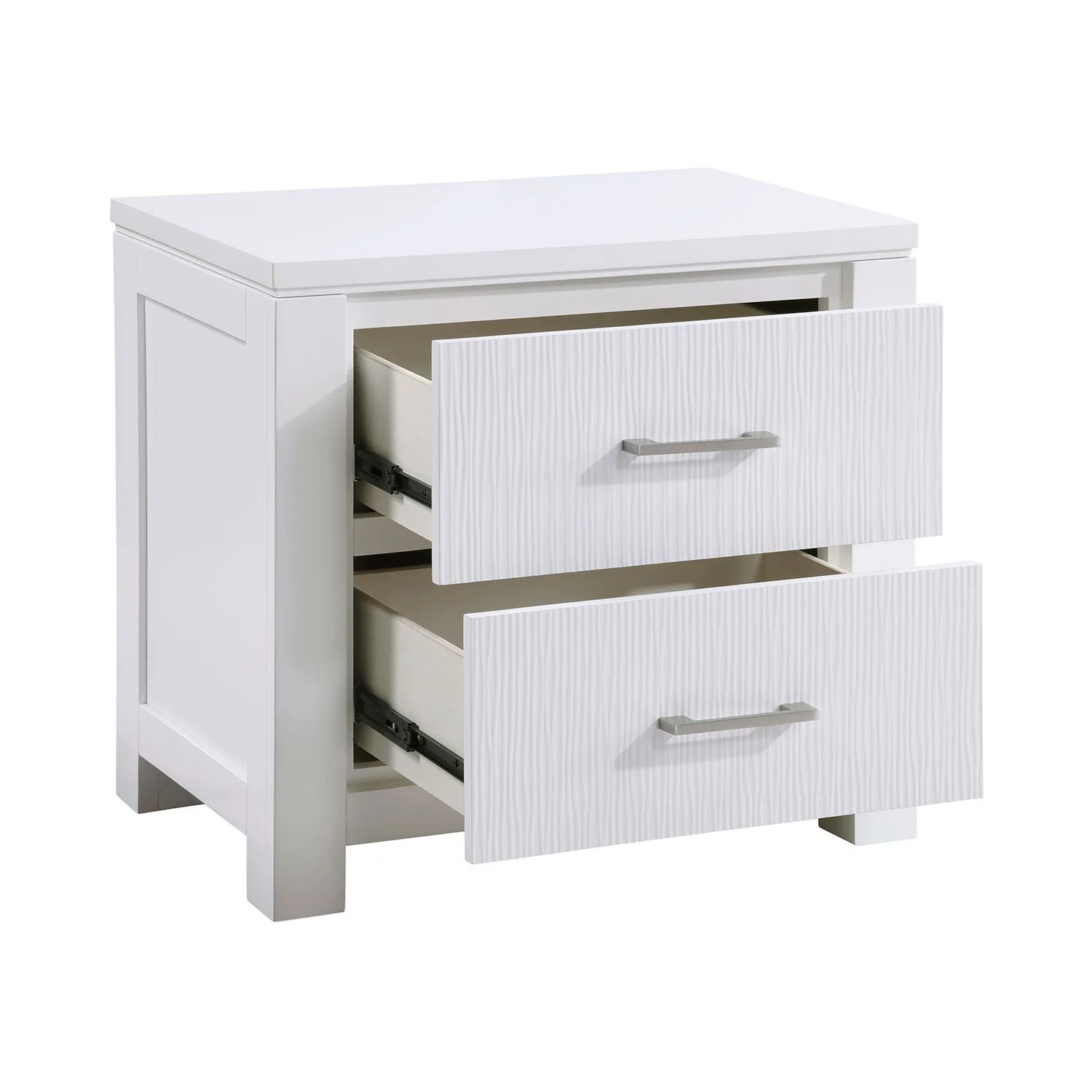 Paris Night Table - White - Image 2